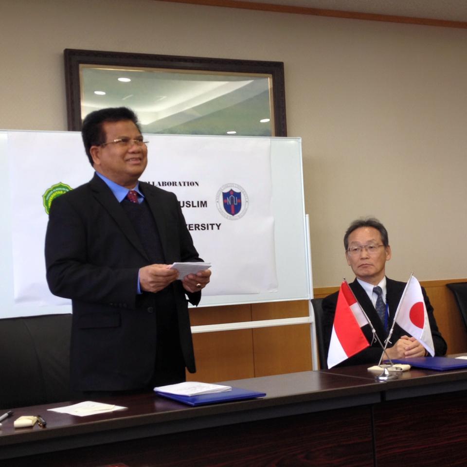 Rektor Umuslim Beserta Rombongan Kunjungi Nagoya Gakuin University