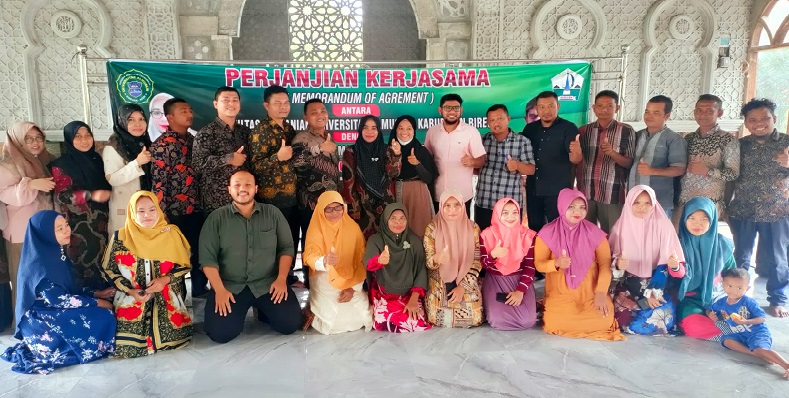 Fakultas Pertanian Umuslim MoA dengan Desa Paya Aboe Peusangan kabupaten Bireuen