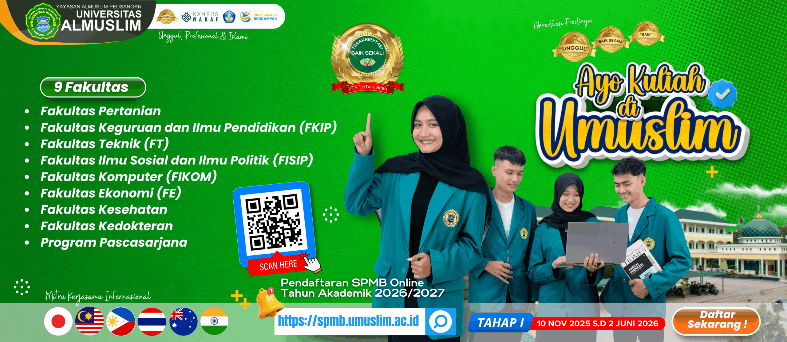 PENERIMAAN MAHASISWA BARU (PMB) 2026